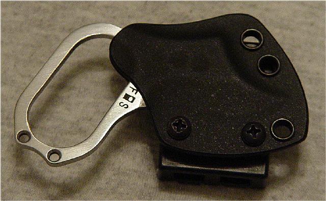 HideAway&nbsp;Knife Curvy (sheathed)