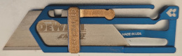 Aerocrafted Sideslip Utility Knife (blue aluminum)