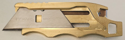 Gil-Tek RUK V3 Utility Knife (brass)