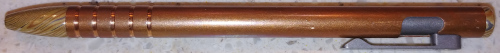 Urban Survival Gear TiScribe-Bolt Ballpoint (copper w/mokume)